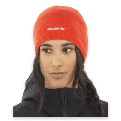 Salomon Lc1847100 Salomon Beanie Bere Kırmızı Unisex Bere - 3