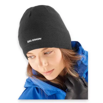 Salomon Lc1847100 Salomon Beanie Bere Siyah Unisex Bere - 3