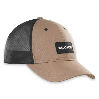 Salomon Lc2024100 Trucker Curved Cap Kahverengi Unisex Şapka 