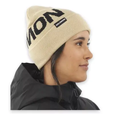 Salomon Lc2152900 Hermitage Beanie Bere Bej Unisex Bere - 3