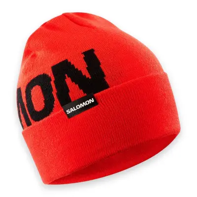 Salomon Lc2152900 Hermitage Beanie Bere Kırmızı Unisex Bere 