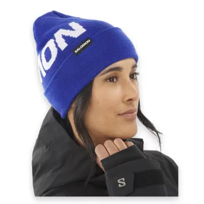 Salomon Lc2152900 Hermitage Beanie Bere Mavi Unisex Bere - 2