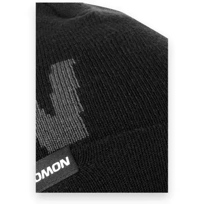 Salomon Lc2152900 Hermitage Beanie Bere Siyah Unisex Bere - 4