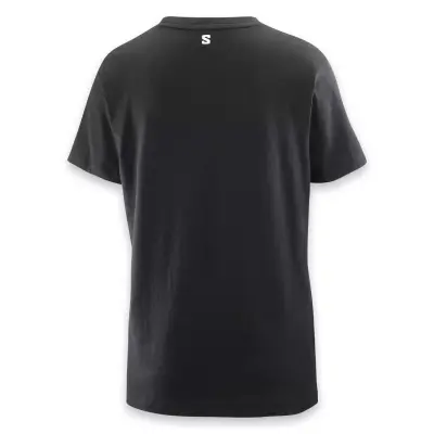 Salomon Lc2217500 Logo Ss Tee W Siyah Kadın T-Shirt - 4