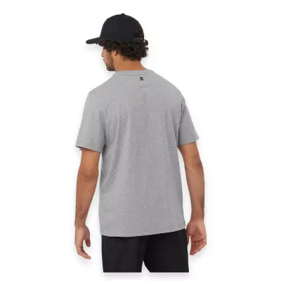 Salomon Lc2219200 Graphic Ss Tee M Gri Erkek T-Shirt - 2