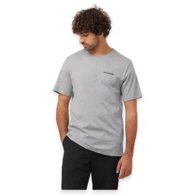 Salomon Lc2219400 Graphic Perf Ss Tee M Erkek T-Shirt 