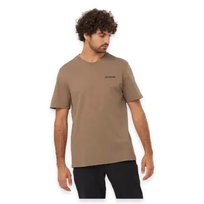 Salomon Lc2219400 Graphic Perf Ss Tee M Erkek T-Shirt 