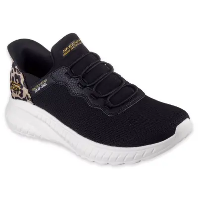 Skechers 117499 Bobs Squad Chaos Seize The Hour Slip Ins Vegan Siyah Kadın Spor Ayakkabı - 1