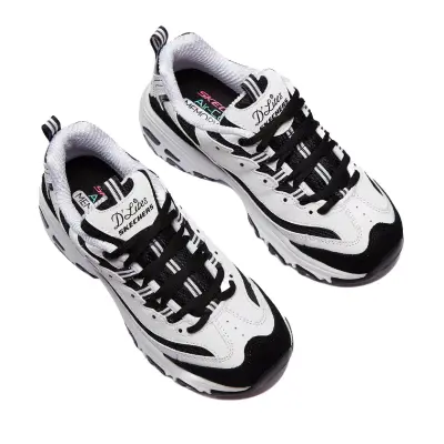 Skechers 13148 Z D'lites-March Forward Beyaz Kadın Spor Ayakkabı 