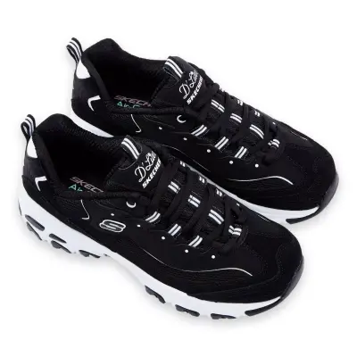 Skechers 13148 Z D'lites-March Forward Siyah Kadın Spor Ayakkabı - 1