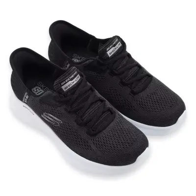 Skechers 150012Tk Skech-Lite Pro Slip-Ins Footwear Siyah Kadın Spor Ayakkabı 