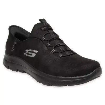 Skechers 150254Tk Summits Unknown Trail Slip-Ins Siyah Kadın Spor Ayakkabı - 1