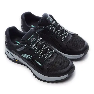 Skechers 180081 Arch Fit Discover Vegan Outdoor Siyah Kadın Ayakkabı - 1