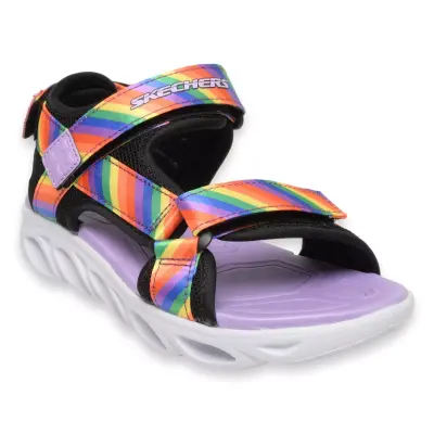 Skechers 20218L Hypno-Flash Rainbowlights Renkli Çocuk Sandalet - 1