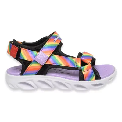 Skechers 20218L Hypno-Flash Rainbowlights Renkli Çocuk Sandalet - 2