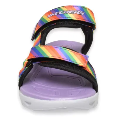 Skechers 20218L Hypno-Flash Rainbowlights Renkli Çocuk Sandalet - 3