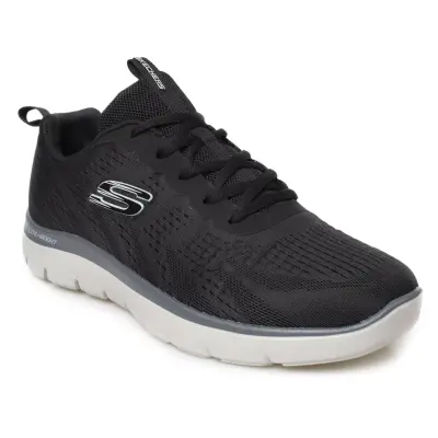 Skechers 232395Tk Summits Lite-Weight Spor Siyah Erkek Ayakkabı 