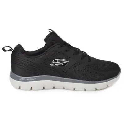 Skechers 232395Tk Summits Lite-Weight Spor Siyah Erkek Ayakkabı - 2