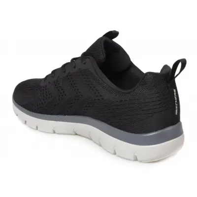 Skechers 232395Tk Summits Lite-Weight Spor Siyah Erkek Ayakkabı - 4