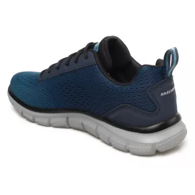 Skechers 232399 M Track-Ripkent Memory Foam Mavi Erkek Ayakkabı - 4