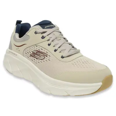 Skechers 232715 D'lux Walker 2.0 Durven Footwear Bej Erkek Spor Ayakkabı 