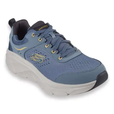 Skechers 232715 D'lux Walker 2.0 Durven Footwear Gri Erkek Spor Ayakkabı 