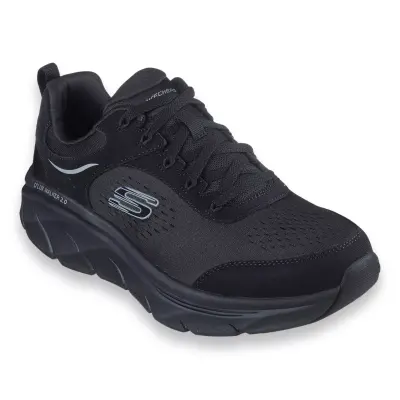 Skechers 232715 D'lux Walker 2.0 Durven Footwear Siyah Erkek Spor Ayakkabı 