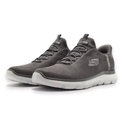 Skechers 232940Tk-M Summits Korlo Slip-Ins Gri Erkek Spor Ayakkabı - 1