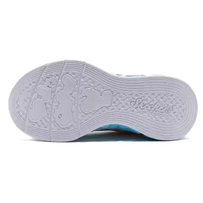 Skechers 302314F Flutter Heart Lights-Loves S.ayak Beyaz Kız Çocuk Spor Ayakkabı - 5