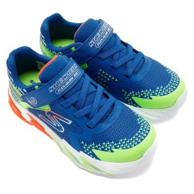 Skechers 400138K Flex-Glow Işikli Mavi Erkek Çocuk Spor Ayakkabı - 1