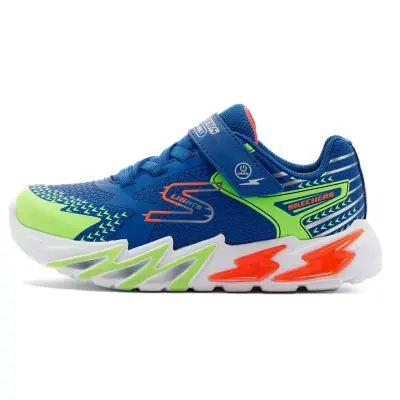 Skechers 400138K Flex-Glow Işikli Mavi Erkek Çocuk Spor Ayakkabı - 2