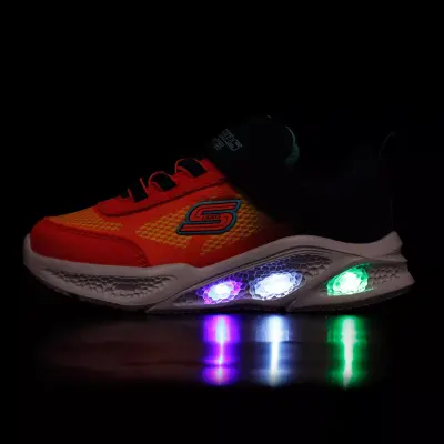 Skechers 401495 Meteor- Lights Lacivert Erkek Çocuk Spor Ayakkabı - 3