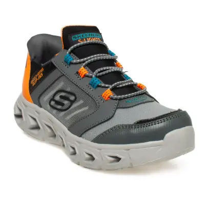 Skechers 403843 Hypno-Flash 2.0 Füme Erkek Çocuk Spor Ayakkabı - 1