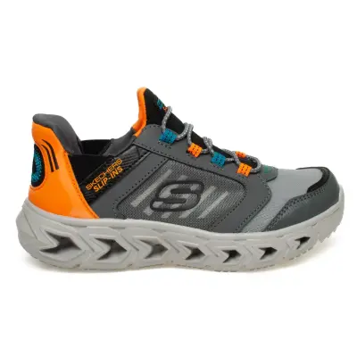 Skechers 403843 Hypno-Flash 2.0 Füme Erkek Çocuk Spor Ayakkabı - 2