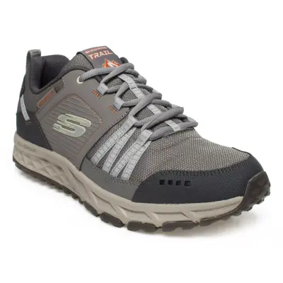 Skechers 51591M Escape Plan Memory Foam Gri Erkek Ayakkabı - 1