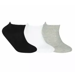 Skechers S192139 Nopad Mid Socks 3 Pack Çok Renkli Unisex Çorap - 1