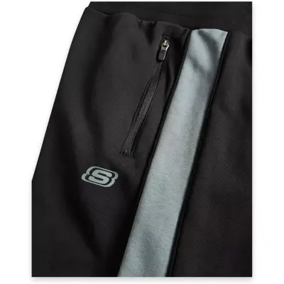 Skechers S242094 M Lw Fleece Jogger Sweatpant Siyah Erkek Eşofman Altı - 5