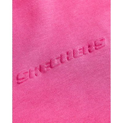 Skechers S242109 W Essential Crew Neck Sweat Pembe Kadın Sweatshirt - 3