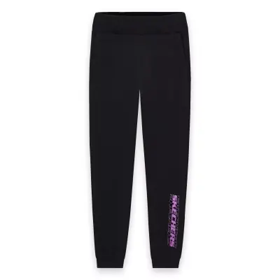 Skechers Sk242054 G 2Xi-Lock Jogger Sweatpant Siyah Kız Çocuk Eşofman Altı 