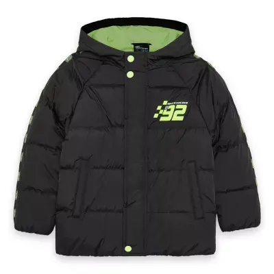 Skechers Sk242113 B Outerwear Padded Jacket Siyah Erkek Çocuk Mont - 1