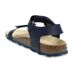 Superfit 000116-F Fussbettpantoffel Lacivert Çocuk Sandalet - 4