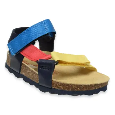 Superfit 000116-P Fussbettpantoffel Lacivert Çocuk Sandalet - 1