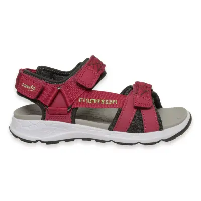 Superfit 000580-G Criss Cross Kırmızı Unisex Sandalet - 2