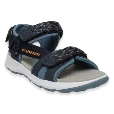 Superfit 000580-G Criss Cross Mavi Unisex Sandalet 