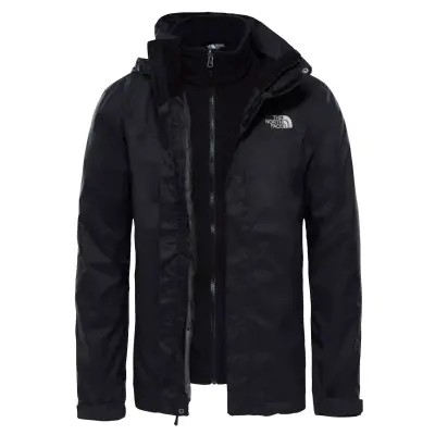 The North Face Nf00Cg55 M Evolve İi Jacket Siyah Erkek Mont 