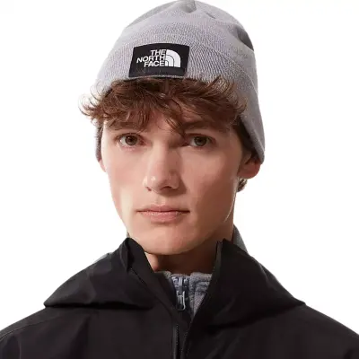 The North Face Nf0A3Fnt Dock Worker Rcyld Beanie Gri Unisex Bere - 3