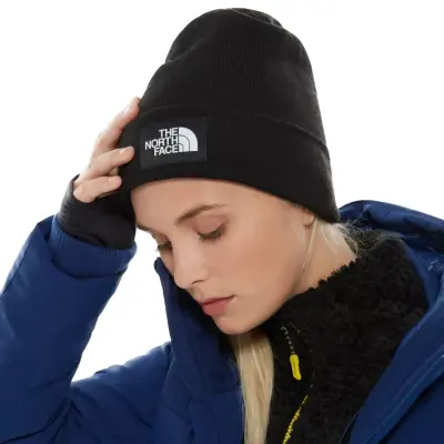 The North Face Nf0A3Fnt Siyah Erkek Dock Worker Rcyld Beanie Bere - 5