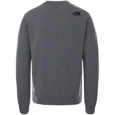 The North Face Nf0A4Svr M Drew Peak Crew Gri Erkek Sweatshirt - 2