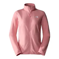 The North Face Nf0A855O W 100 Glacier Fz Eu Pembe Kadın Polar - 5