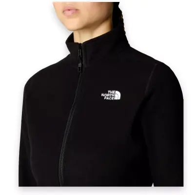 The North Face Nf0A855O W 100 Glacier Fz Eu Siyah Kadın Outdoor - 4